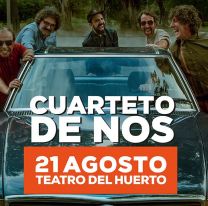 Cuarteto de Nos vuelve a Salta con un show imperdible