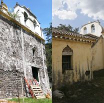 La buena del día / Avanzan las obras de restauración en la capilla de El Chamical