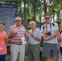 ¡Bien ahí! / Turistas fueron agasajados con empanadas en distintos puntos de la ciudad