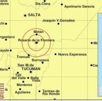 ¡Temblor en Salta! / Un sismo sacudió a Rosario de la Frontera