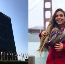 La salteña que cumplió su sueño y ahora trabaja en la ONU: antes estuvo 23 veces en OAJNU