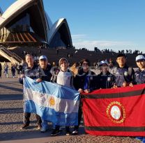 El equipo salteño de robótica ya está en Sidney palpitando el mundial