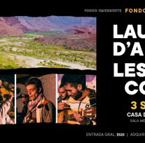 ¡Es hoy! / Lautaro D´amico y Les Coso Comué juntos en Casa de la Cultura