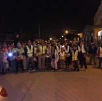 Milagro en Salta: Peregrinos de Orán ya iniciaron su marcha hacia la Catedral Basílica