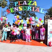 Inauguraron la primera Plaza Sensorial de la Provincia en La Merced