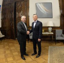 Orgullo / El cuadro de una artista salteña estuvo presente en la primera reunión de la transición presidencial