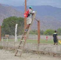 El salteño que emociona al mundo: así llegó a relatar Marquitos un partido de fútbol, en Cafayate