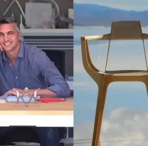 Diseñador salteño inventó una silla que es furor en el mundo: conocé su historia
