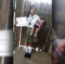 Una joven mamá obtuvo el mejor promedio en Salta