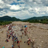 Muchas familias y amigos pasaron el 25 al aire libre