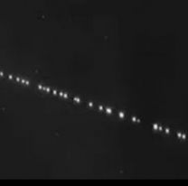 Las extrañas luces que pasaron por el cielo de Metán