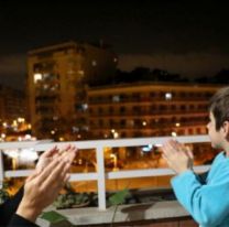 Argentina aplaude: convocan a reconocer el trabajo del personal de salud