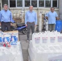 Empresa Salteña donó 2.700 litros de alcohol