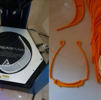 Alumnos de Luracatao fabrican máscaras protectoras para el personal de salud de Seclantás