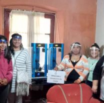 Las escuelas técnicas realizaron más de 3.200 máscaras de protección facial