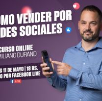 Emiliano Durand brindará capacitaciones gratuitas para vender por redes sociales