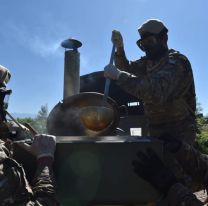 El Ejercito junto a Desarrollo Social entregaron más 300 viandas de comida a familias salteñas