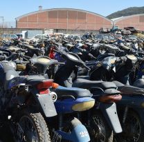 La Municipalidad rematará 605 motos y 33 autos