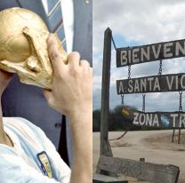 Maradona donará camisetas y alimentos para ayudar a Santa Victoria