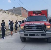 VIDEO | Entre llantos y desconsuelo, así despidieron al comisario Burgos