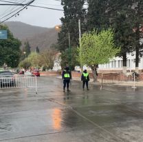 Los hospitales San Bernardo y Papa Francisco amanecieron vallados: