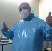 Es doctor, venció al COVID y volvió para seguir luchando en la guardia del hospital de Orán