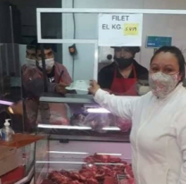 Carnicero salteño donó $40.000 al hospital de Coronel Moldes