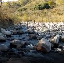 Se adueñaron de un río en San Lorenzo, lo vallaron y desviaron el cauce