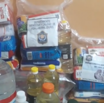 VIDEO | Policías brindan asistencia a sus compañeros afectados por el Covid-19