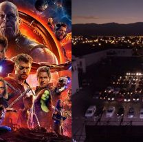 Avengers Infinity War, es la película elegida para la función del autocine