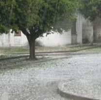 Hay alerta por granizo en Salta