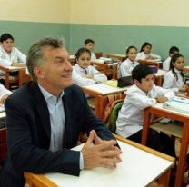 Reapareció Macri y pidió que abran las escuelas