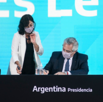 Fernández: “Hoy es un día de alegría porque cumplí mi palabra