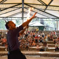 Salteños y turistas disfrutan del ciclo verano en el parque San Martín