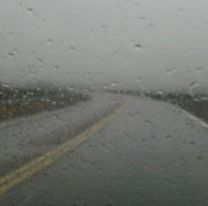 Por las lluvias, piden circular con precaución por las rutas