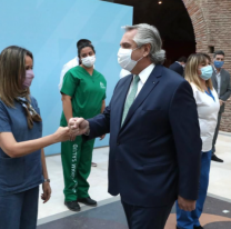 Alberto Fernández anunció un bono de $ 6.500 por tres meses a trabajadores de la salud