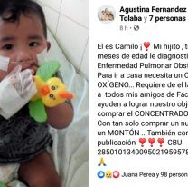 Su mamá tuvo coronavirus en el embarazo y nació con EPOC: la historia de Camilo