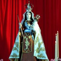 Entronizaron a la imagen de la Virgen del Carmen, en la iglesia de Chicoana
