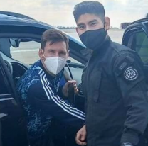 Un salteño recibió a Messi, a Di María y a Lo Celso en Rosario