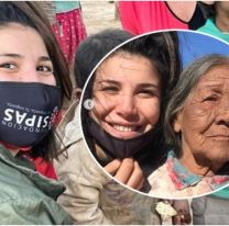 Andrea Rincón viajó a Santa Victoria Este: ayudó a 16 comunidades wichís
