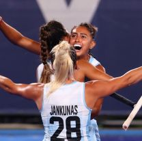 Una salteña que hace historia: Las Leonas ganaron con gol de Vale Raposo