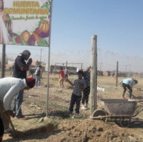 Merendero salteño enseña a crear huertas a cambio de alimentos