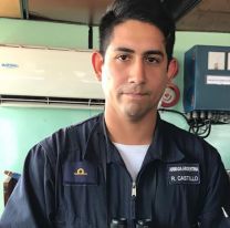 Un salteño jefe de navegación del transporte ARA ?Canal Beagle?