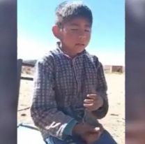 VIDEO | Conocé a Gastón, el niño que canta entre los cerros y sueña con una guitarra