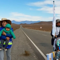 Una familia salteña caminó 4 días para agradecer el milagro de la Virgen que les cambió la vida
