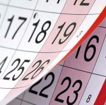 Tomá nota: éste es el listado de los feriados para el 2022