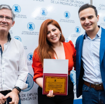 La Cámara de Diputados reconoció la trayectoria de Marcela Ceballos