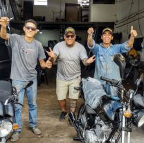 Emprendedor Salteño le regaló dos motos a sus empleados