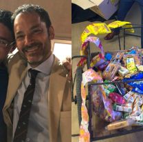 Corazones solidarios: le robaron su carrito de golosinas y Emiliano Durand le regaló uno nuevo
