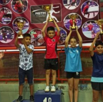 El equipo de Tenis de Mesa del Parque de la Familia cosechó premios en el Torneo Regional